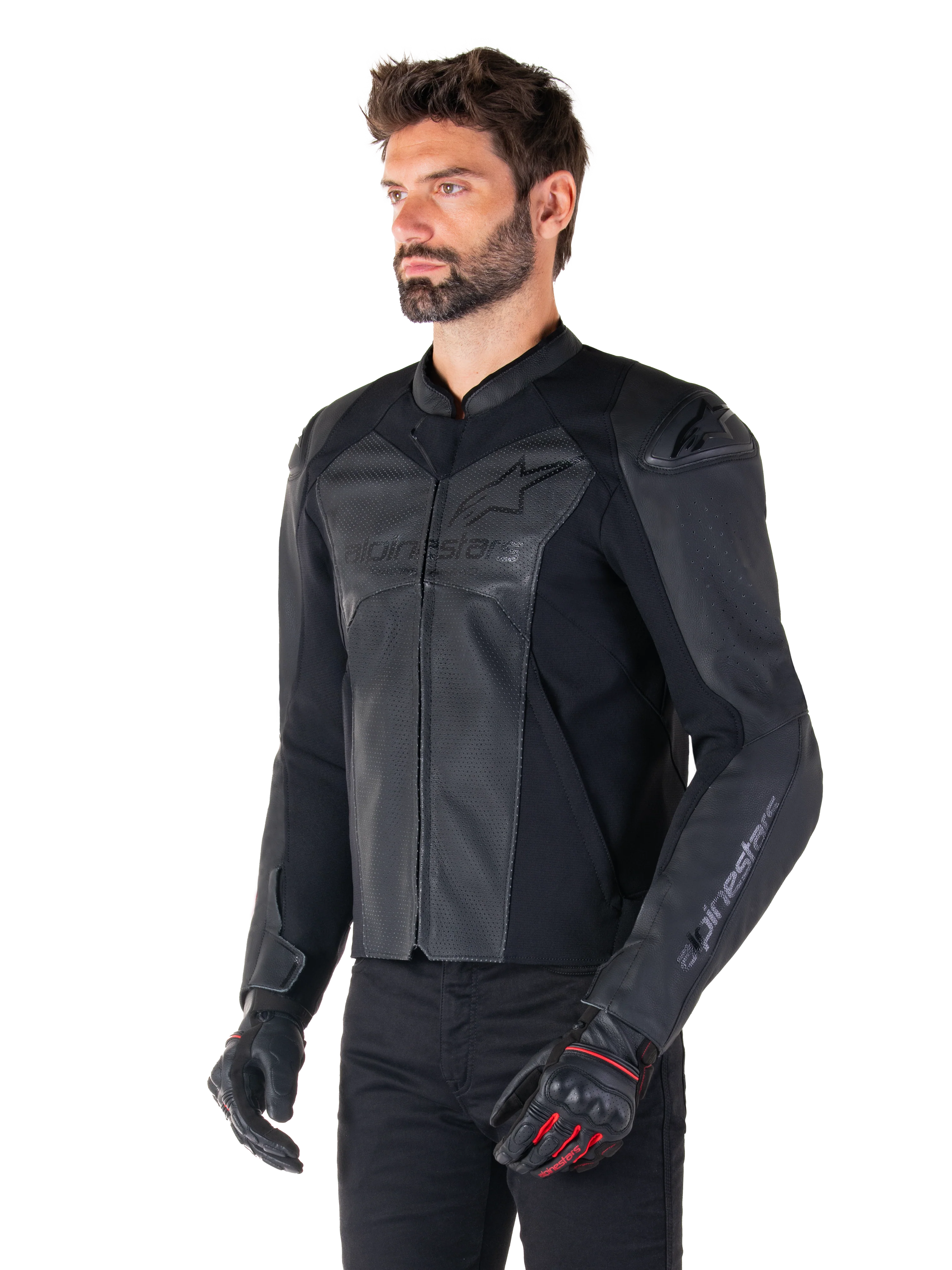Jaqueta De Couro Faster V3 Airflow - Image 3