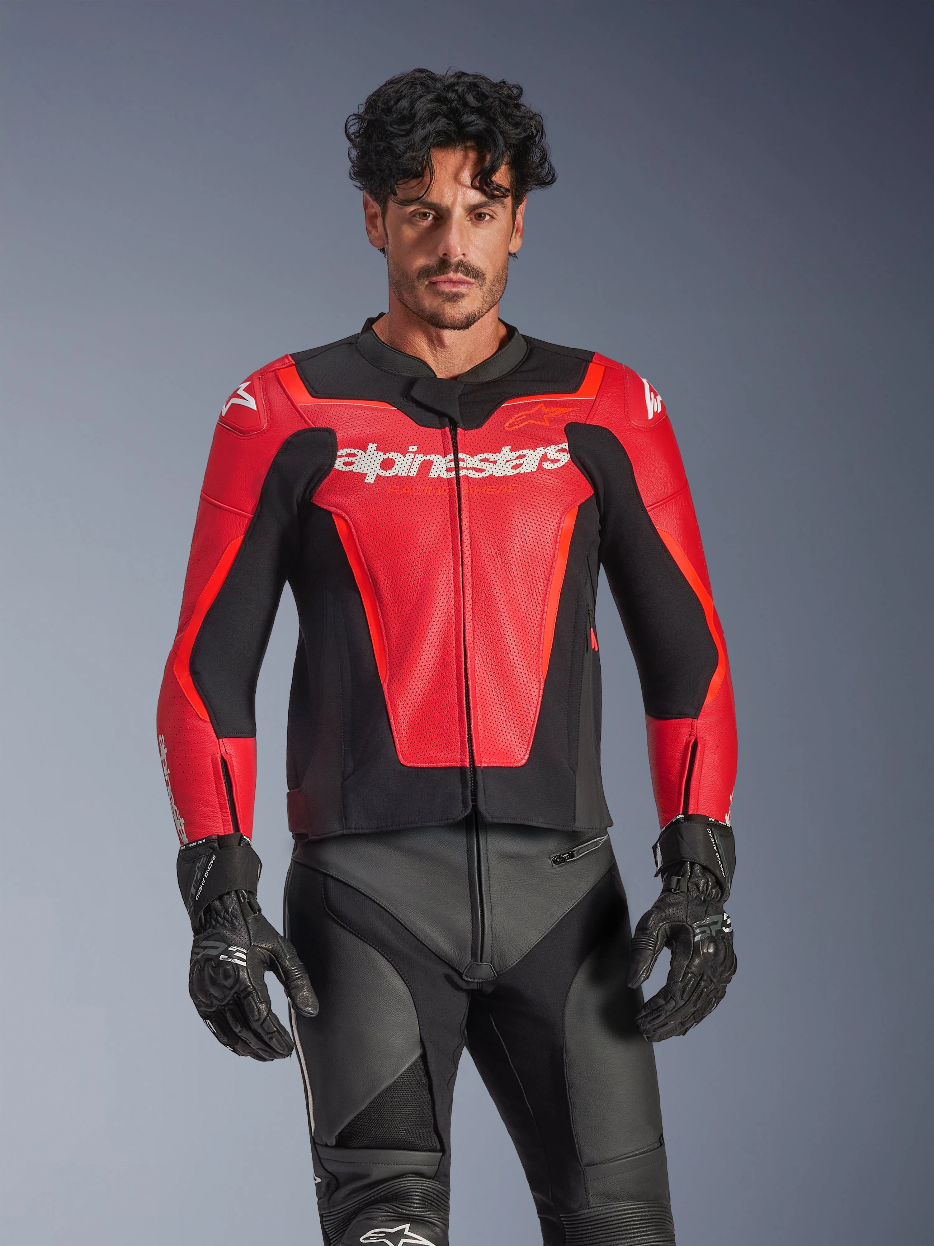 Jaqueta De Couro GP Force V2 Air