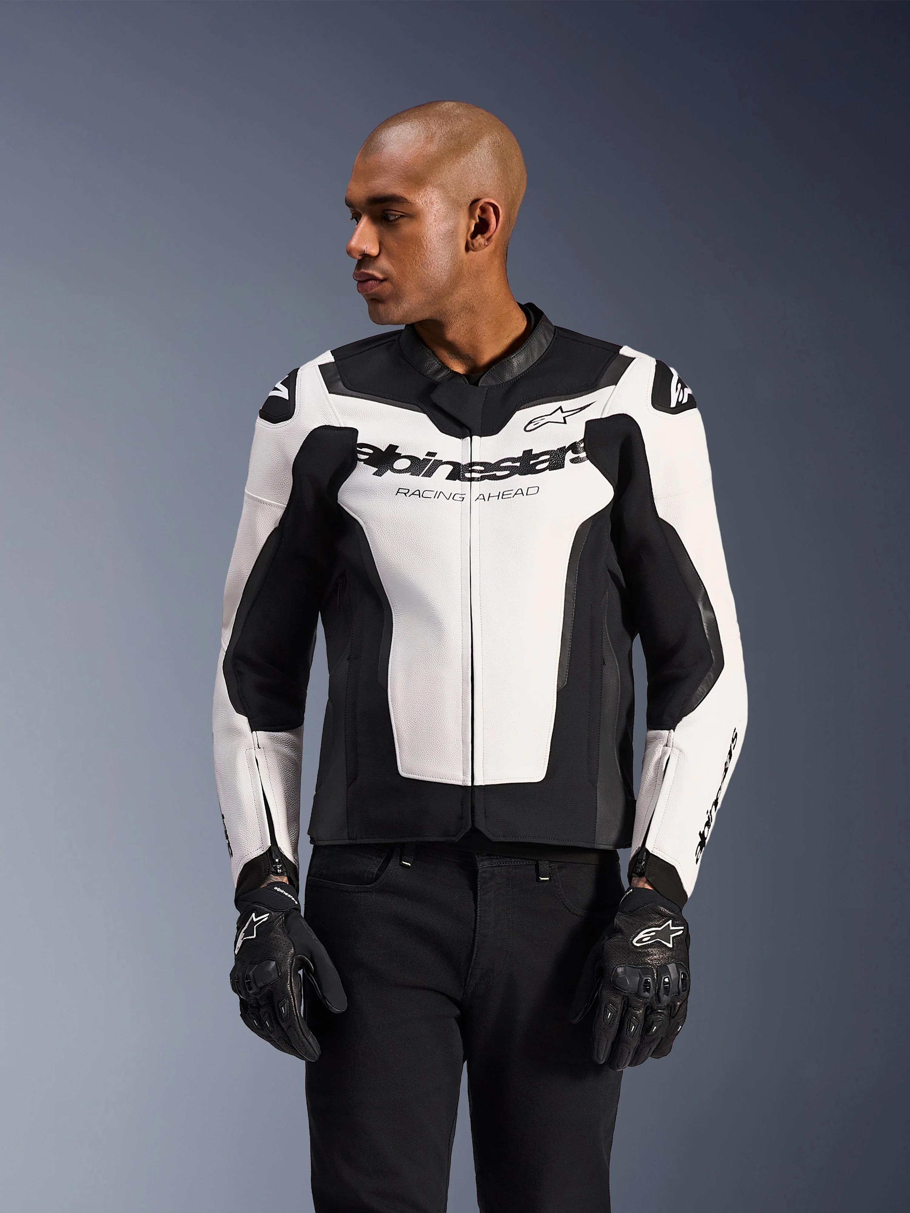 Jaqueta De Couro GP Force V2