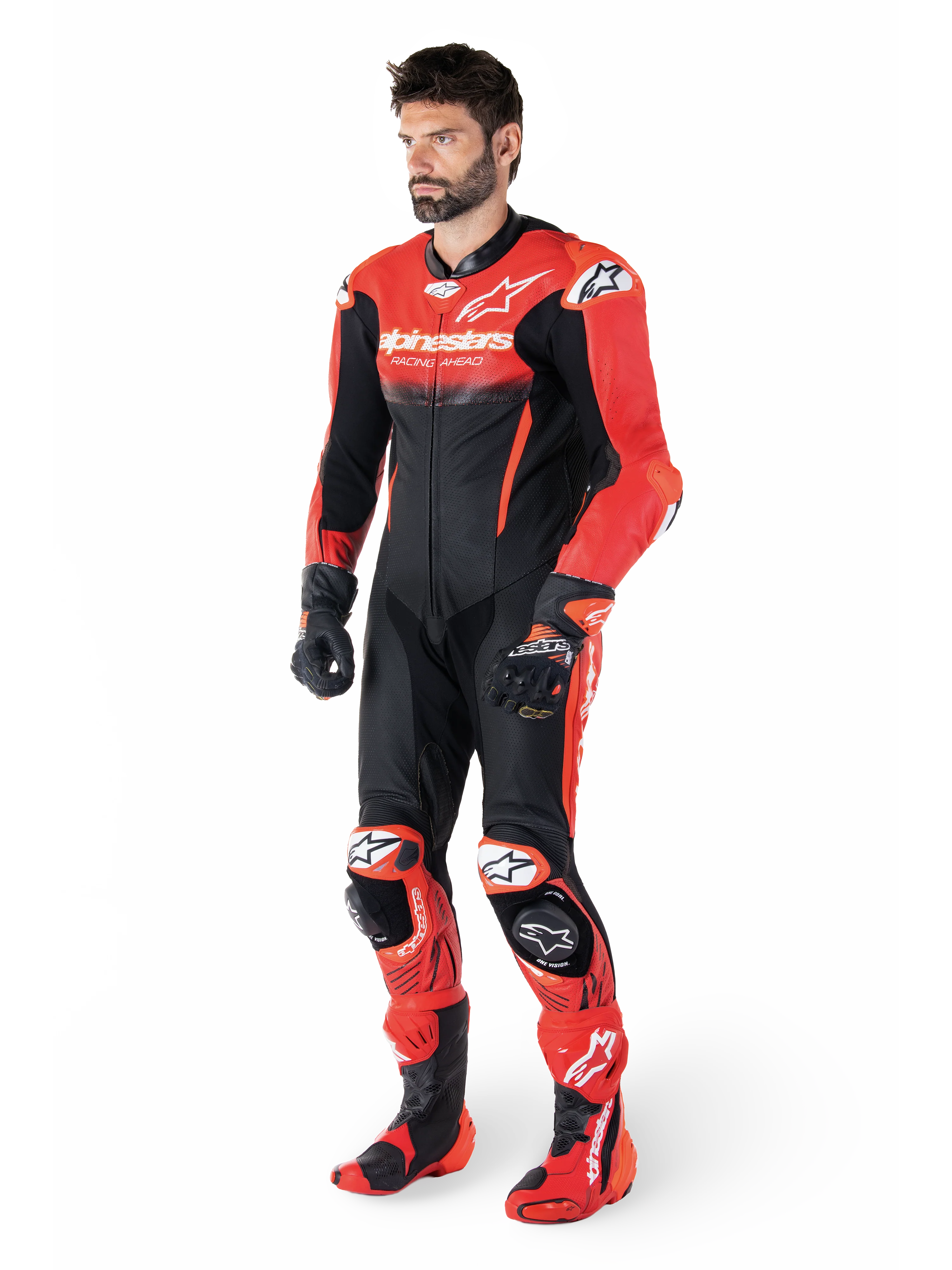 Macacão De Couro GP-R7 1 Peça - Image 3